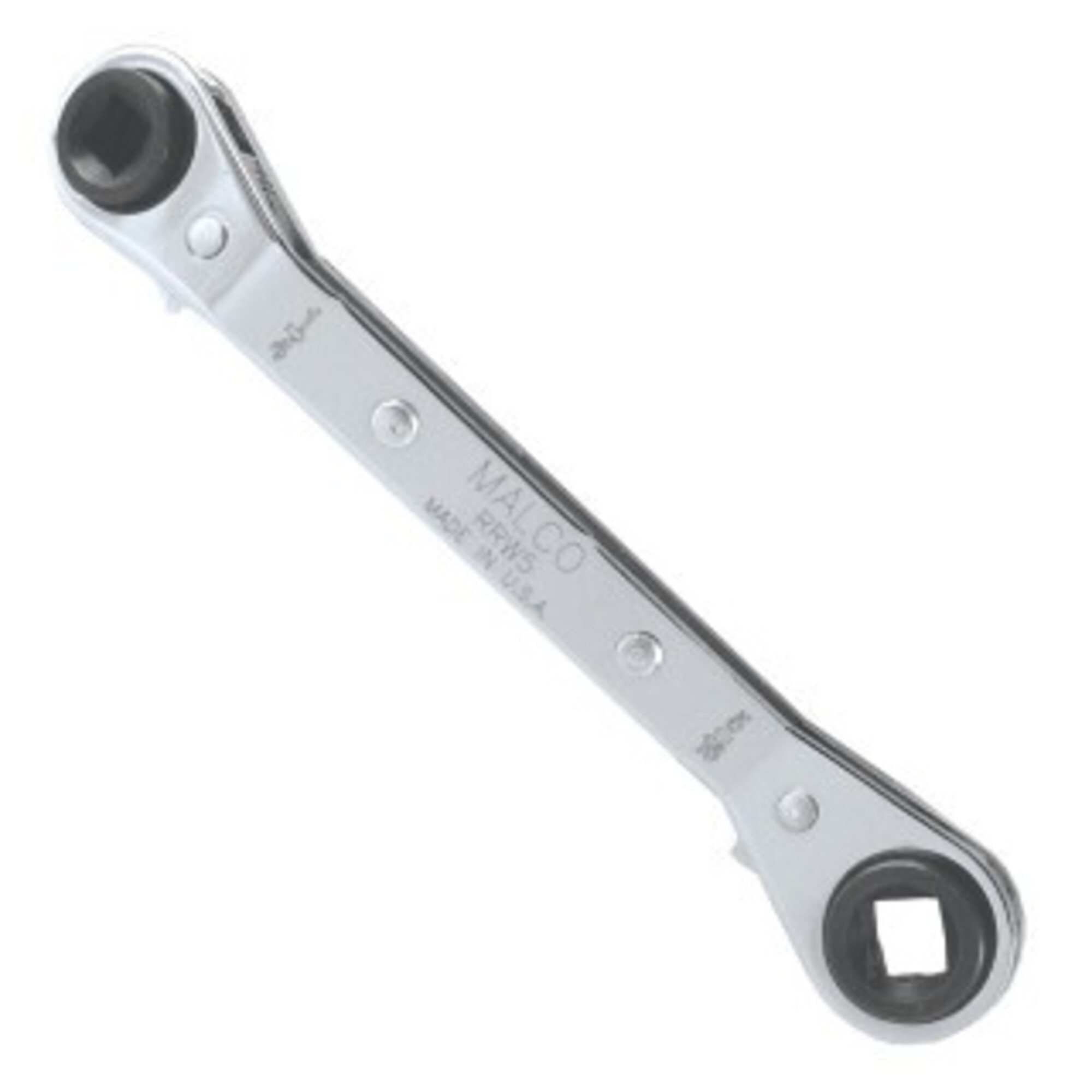 Malco, 4-Size Refrigeration Offset Ratchet Wrench, Model# RRW5